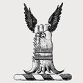 Brown family crest, coat of arms