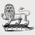 Ravenscroft family crest, coat of arms