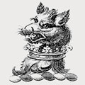 Gryce family crest, coat of arms