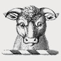 Allibone family crest, coat of arms