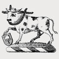 Ffinden family crest, coat of arms