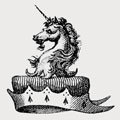 Ham family crest, coat of arms