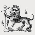 Bamfield family crest, coat of arms
