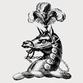 Foquett family crest, coat of arms