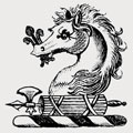 Curtis family crest, coat of arms