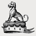 Hosier family crest, coat of arms