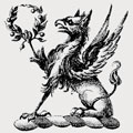 Arkle family crest, coat of arms