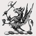 Bround family crest, coat of arms