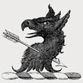 Coldham family crest, coat of arms