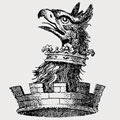 Kellam family crest, coat of arms
