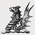 Butler family crest, coat of arms