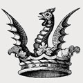 Callis family crest, coat of arms