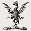 Buggen family crest, coat of arms