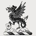 Archbold family crest, coat of arms