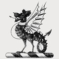 Blundell family crest, coat of arms