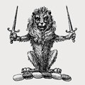 Dobbs family crest, coat of arms