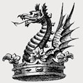 Chisholme family crest, coat of arms