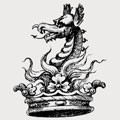 Baptista family crest, coat of arms
