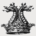 St. Hill family crest, coat of arms
