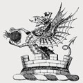 Swithinbank family crest, coat of arms