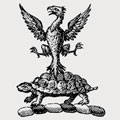 Hayne family crest, coat of arms