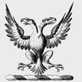Badham family crest, coat of arms