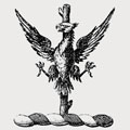 De Breteville family crest, coat of arms