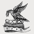 Lathom family crest, coat of arms