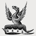 Newington family crest, coat of arms