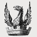 Estcourt family crest, coat of arms