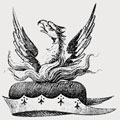 Higden family crest, coat of arms