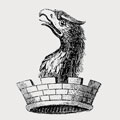 Cooke family crest, coat of arms