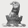 Hawkshaw family crest, coat of arms
