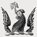 Caldwall family crest, coat of arms