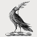 Burye family crest, coat of arms
