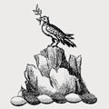 Hinde-Hodgson family crest, coat of arms