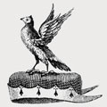 Edgell family crest, coat of arms