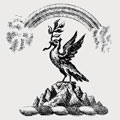 Moss family crest, coat of arms