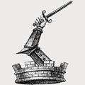 Alstantan family crest, coat of arms