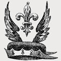 Edmonds family crest, coat of arms