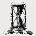 Blakiston family crest, coat of arms