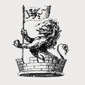 Dumaresq family crest, coat of arms