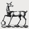 Byne family crest, coat of arms