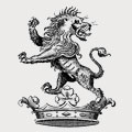 Jenkyns family crest, coat of arms