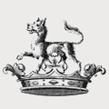 Marche family crest, coat of arms