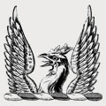 Girdwood family crest, coat of arms