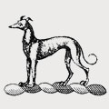 Bradley family crest, coat of arms