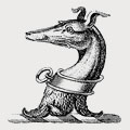 Belchier family crest, coat of arms