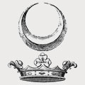 Hendrick family crest, coat of arms