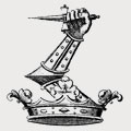 Hoey family crest, coat of arms